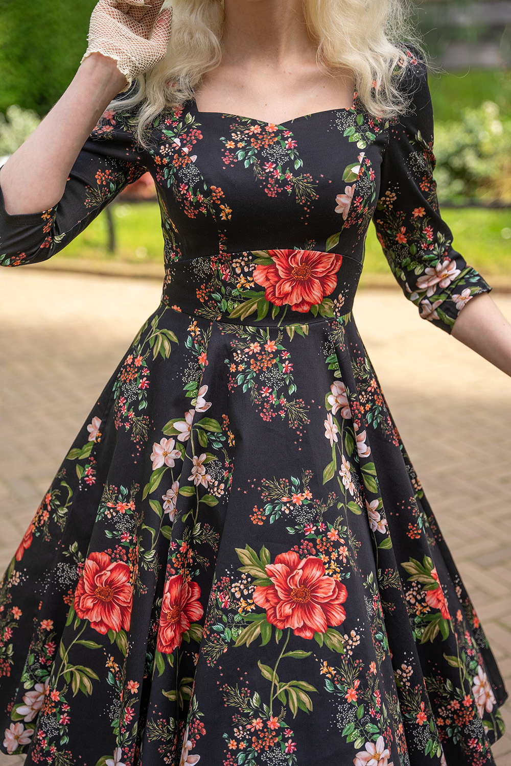 Isla Floral Swing Dress